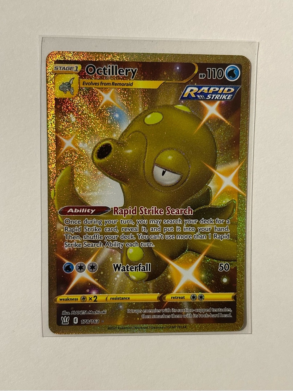 Octillery (Secret) Pokemon card